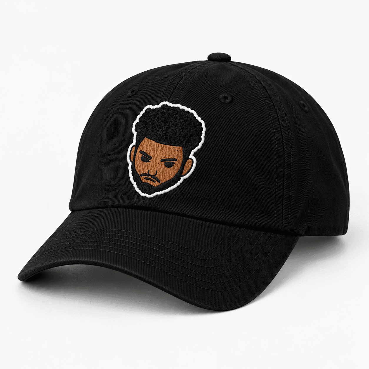 Anweezy dad hat, angled view